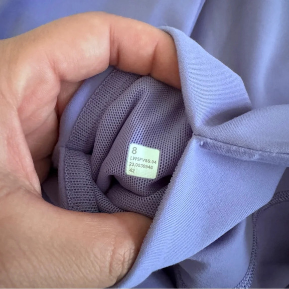 🆕💜 Lululemon Wunder Under SmoothCover High Rise Tights 25” - Dark Lavender - Picture 8 of 9